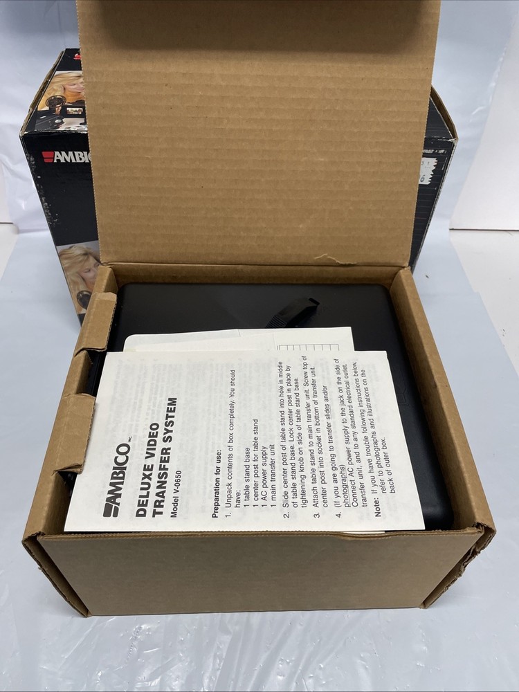 AMBICO Deluxe Video Transfer System V-0650