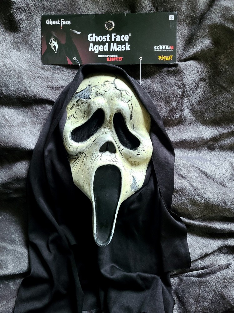 FunWorld GhostFace Aged Mask SCREAM VI