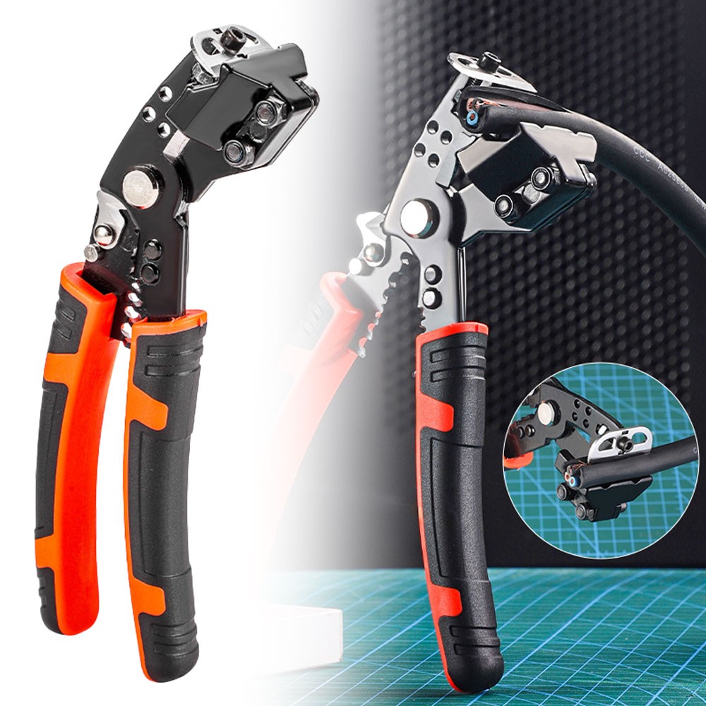 Multifunctional Quickstrip Magnify Wire Stripper Tool CW