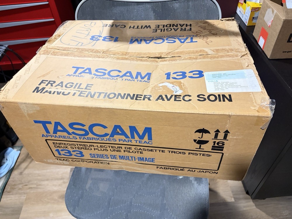 TASCAM 133 CASSETTE DECK NOS