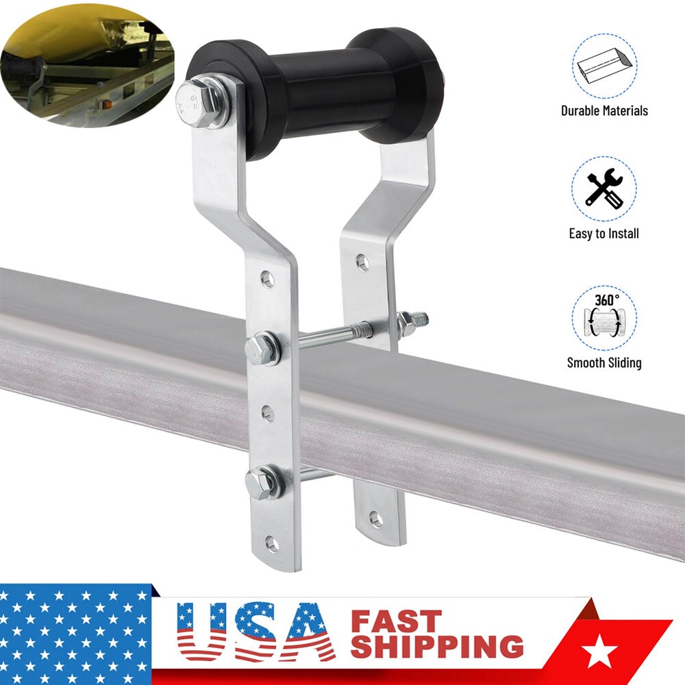 4" Adjustable Boat Keel Roller Bracket Assembly for 2" Tongue Replacement