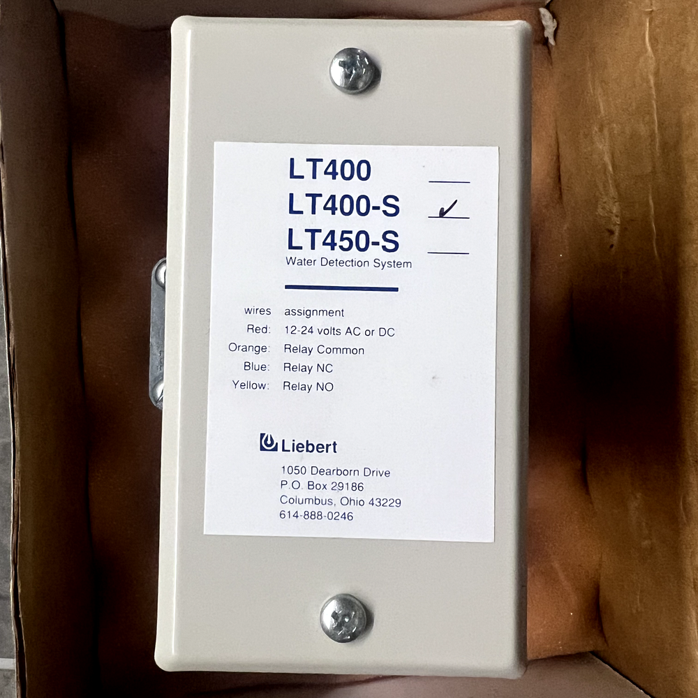 Liebert Water detection system Sensor model LT400-S Baige, condition new
