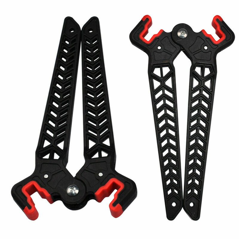 Compound Bow Stand Holder Bracket Kick Rack Archery Support Shoot Target Hunting