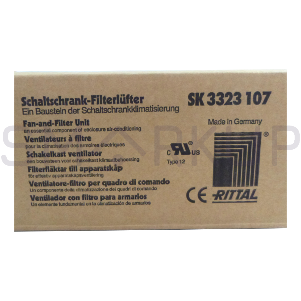 New In Box RITTAL FILTERLÜFTER SK3323107 Cabinet Filter Fan
