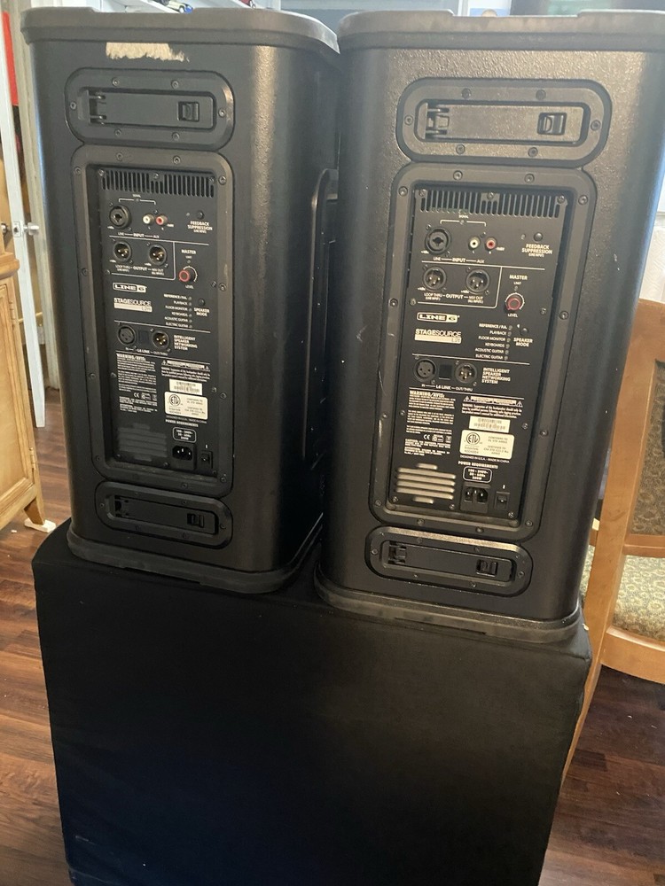 2 Line 6 Stage Source Lt2 1 Qsc Sub K12 Powered