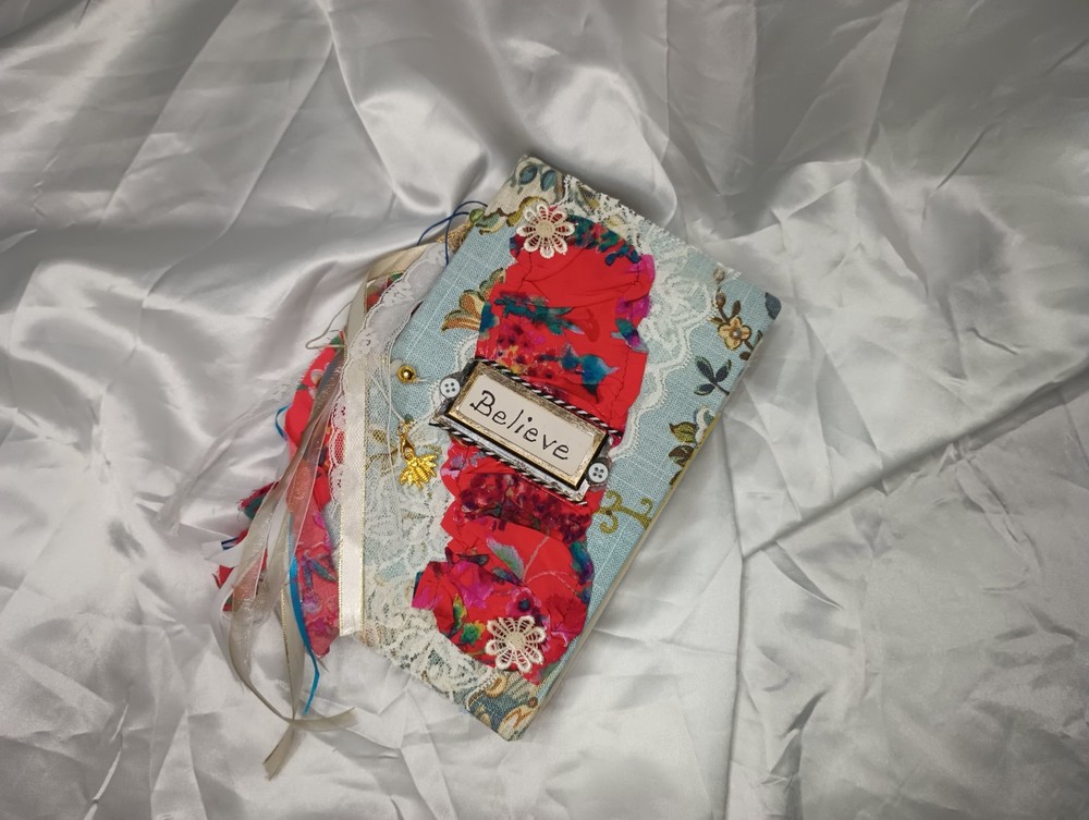 Junk Journal  Eclectic "Believe"  Lace