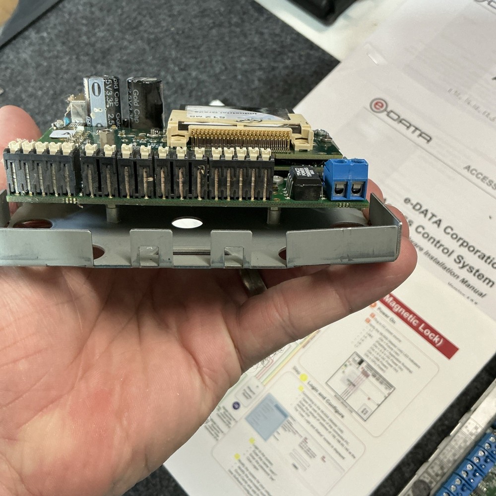 Lot of Kaba E-data Access Control Board System With Software Instructions AM524