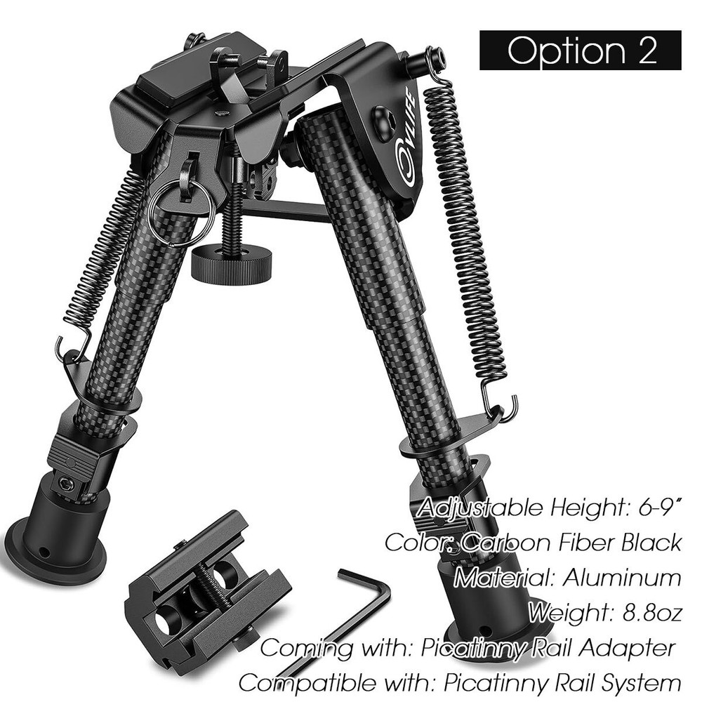 Foldable Tactical Rifle Bipod/Shooting Tripod Rest - 100% Authentic CVLIFE
