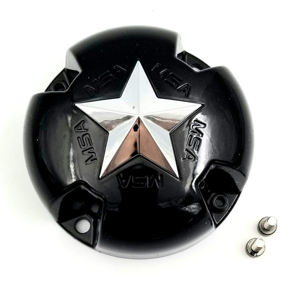 MSA Black Wheel Cap (Fits All MSA Wheels Except )