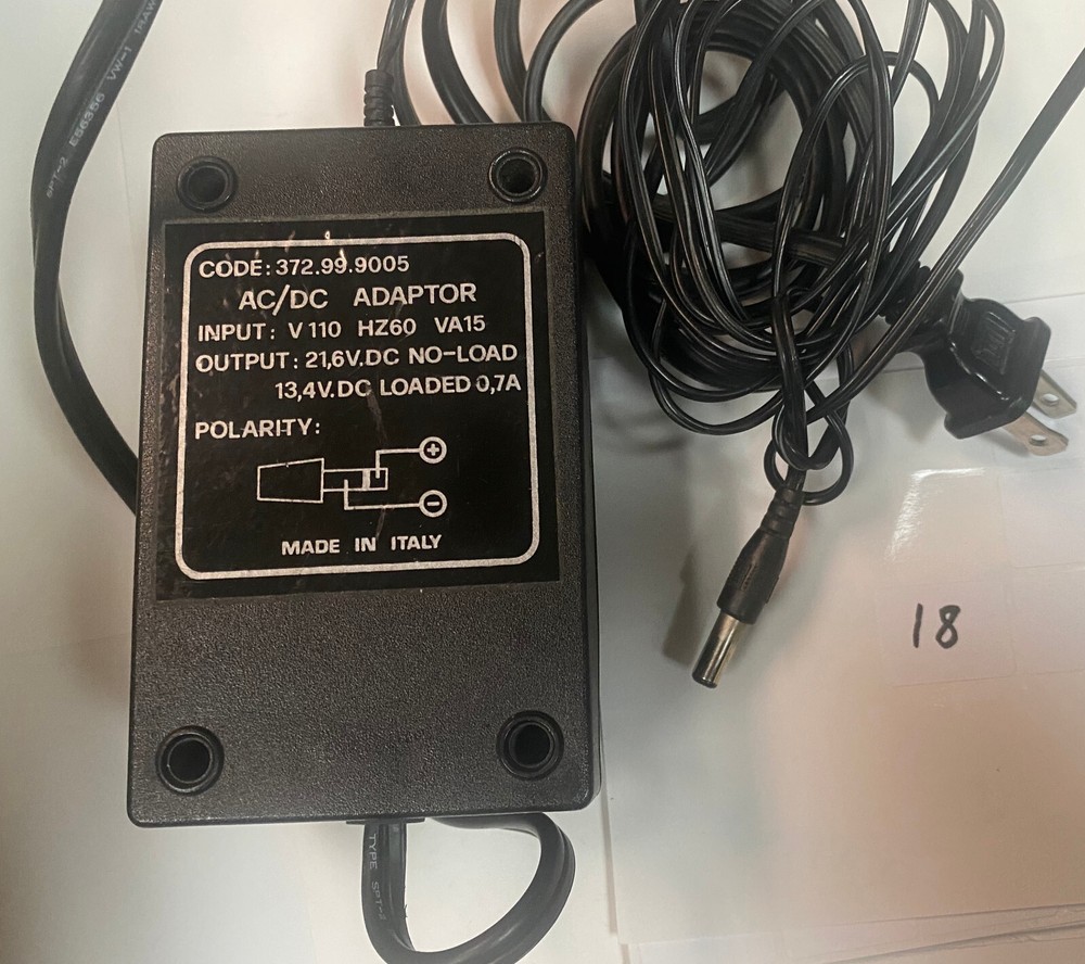 AC/DC ADAPTOR 13.4V DC   #18