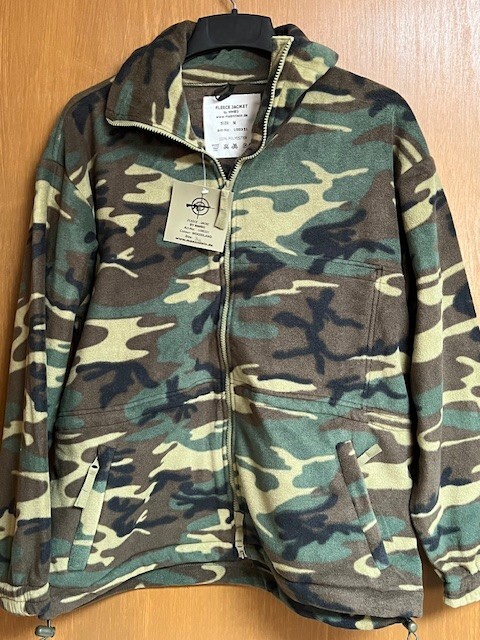 WOODLAND FLEECE JACKET, MEDIUM