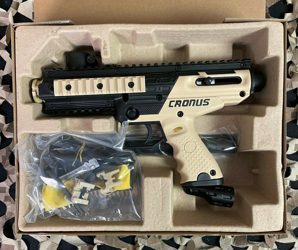 NEW Tippmann Cronus Paintball Gun - Basic - Tan/Black