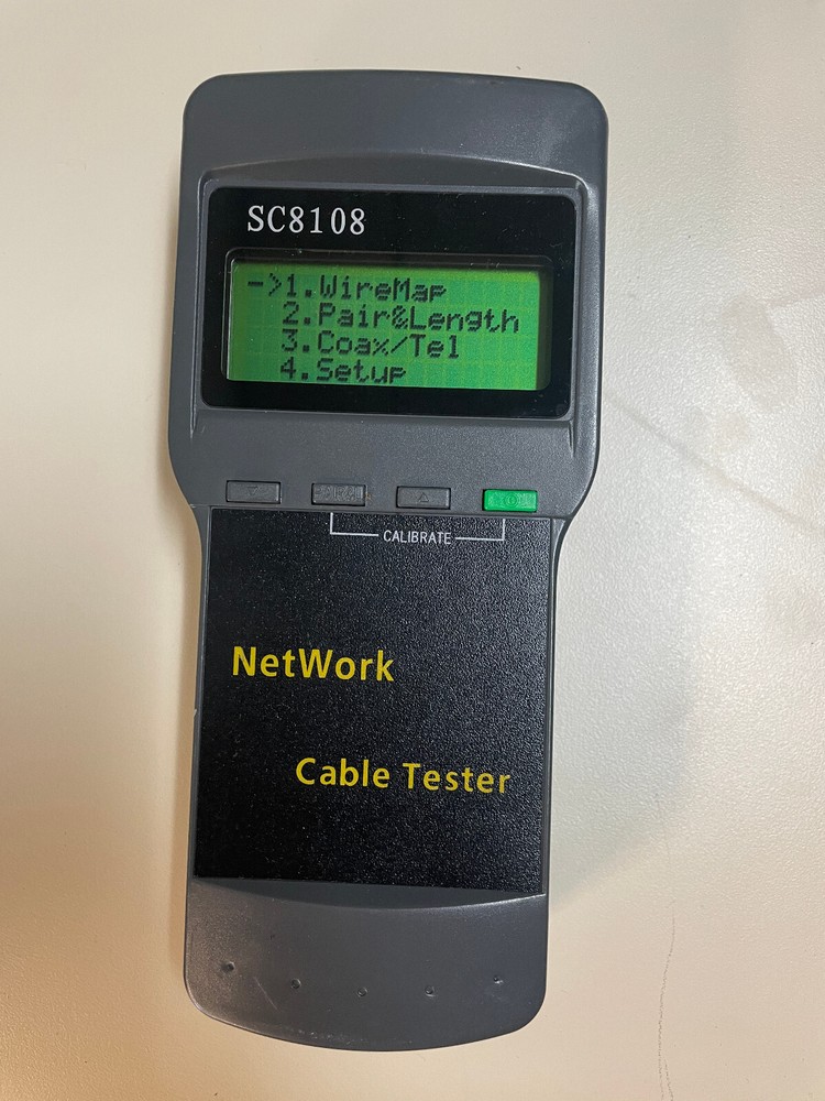Network Cable tester SC8108