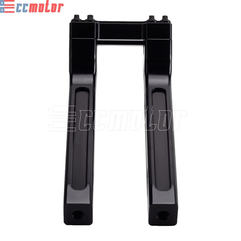 Club Style 1 1/8" Handlebar Riser For Harley Softail Touring 10" Pullback Riser