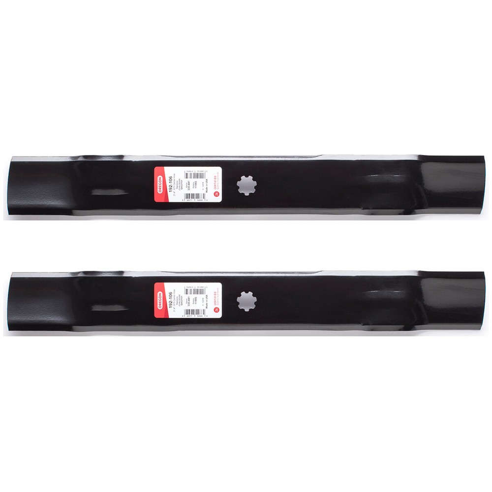 2PK Oregon Mulching Blade for 42" John Deere E100, E110, E120, E130, E140