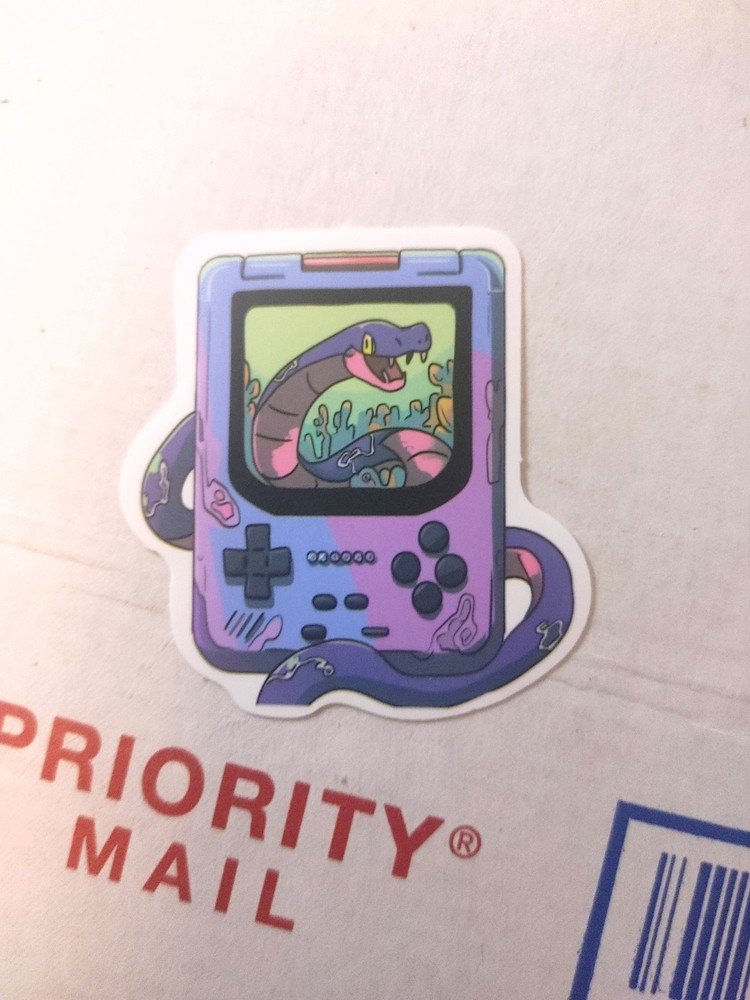 Pokemon Handheld Gaming Console Decal Sticker