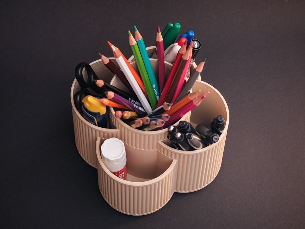 Rotating Desk Organiser – Spinning Pen Holder Storage