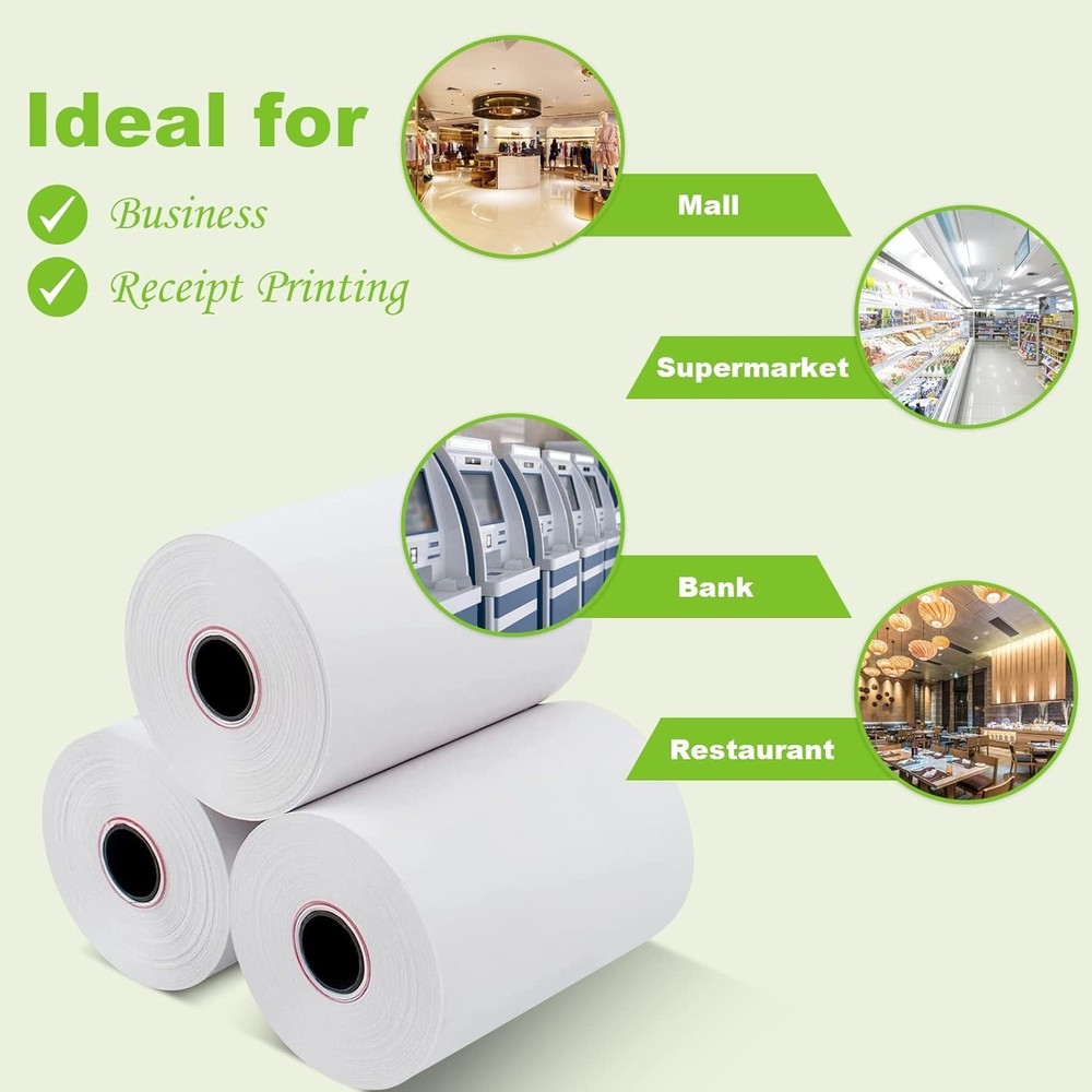 Thermal Paper Bulk Pack - 100 Rolls, 2-1/4" x 50'