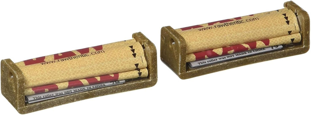 RAW 79 Mm 1 1/4 Hemp Plastic Cigarette Rolling Machine