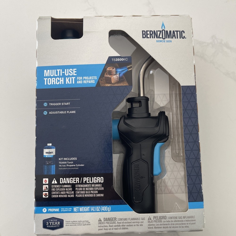 Bernzomatic #TS3500KC Multi-Use Torch Kit-NEW