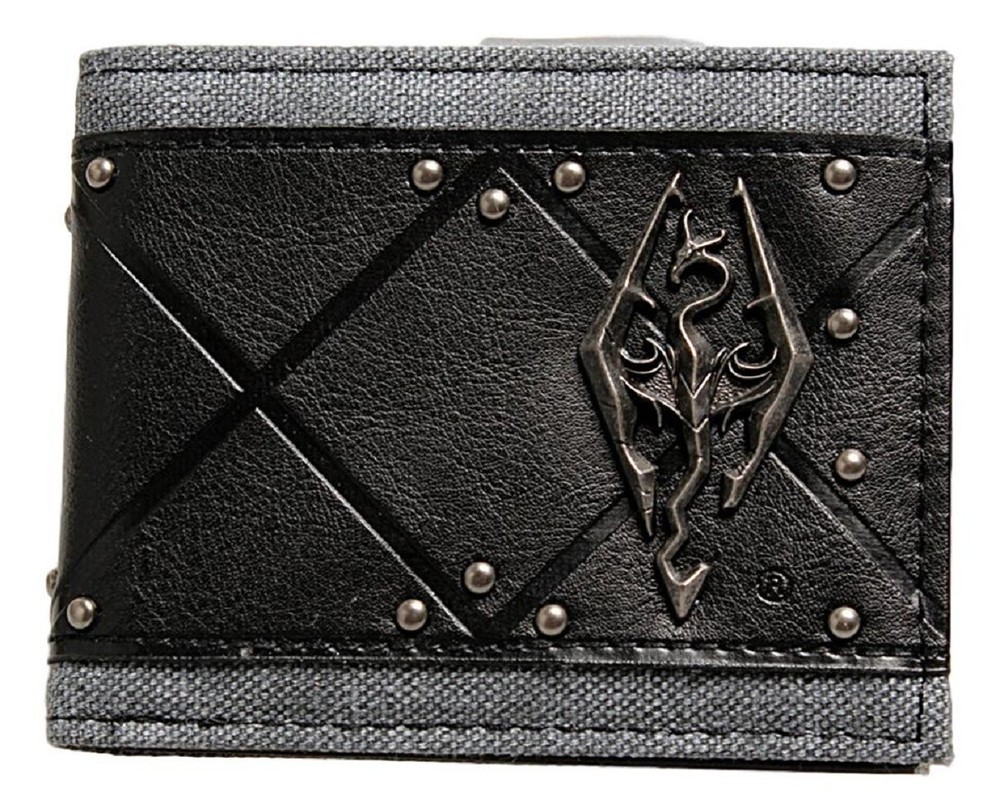Skyrim Game Themed Bi-Fold Wallet