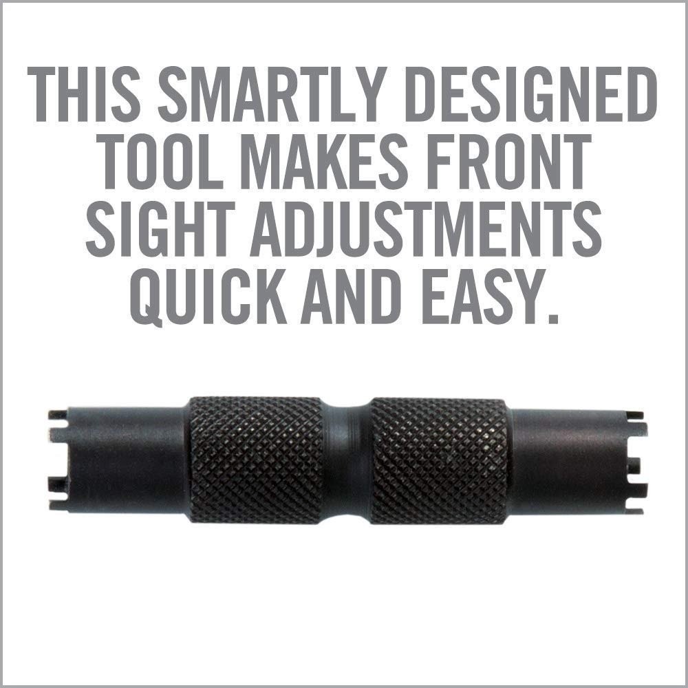 Real Avid Front Sight Adjuster: universal tool for adjusting A1 and A2 Type...