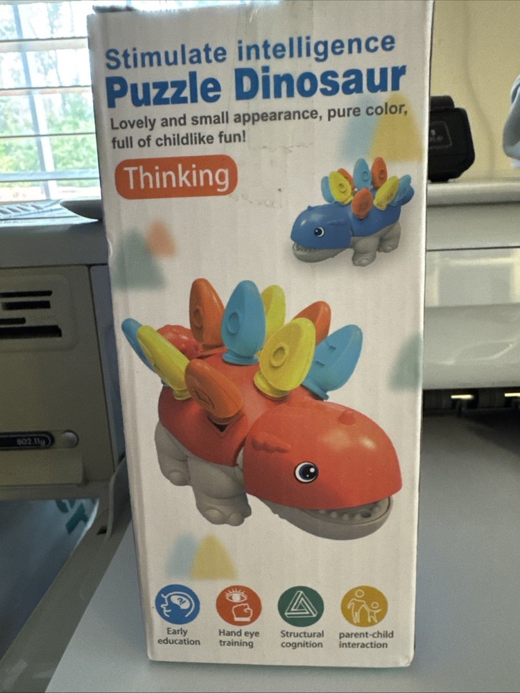 Thinking  Puzzle Dinosaurs Stimulate Intelligence New