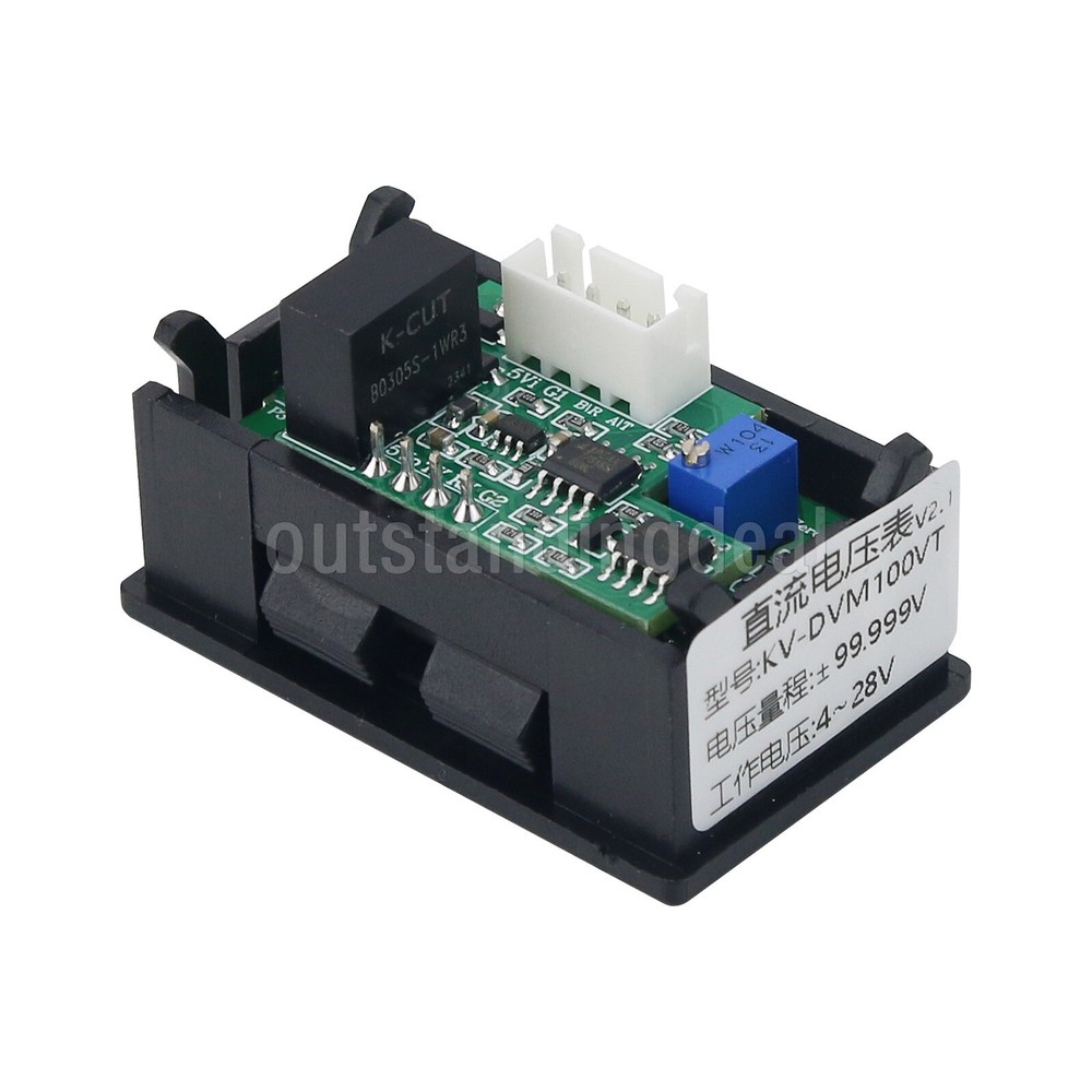 KV-DVM100V Isolated Interface Digital Display Voltmeter 5-bit High-precision os6