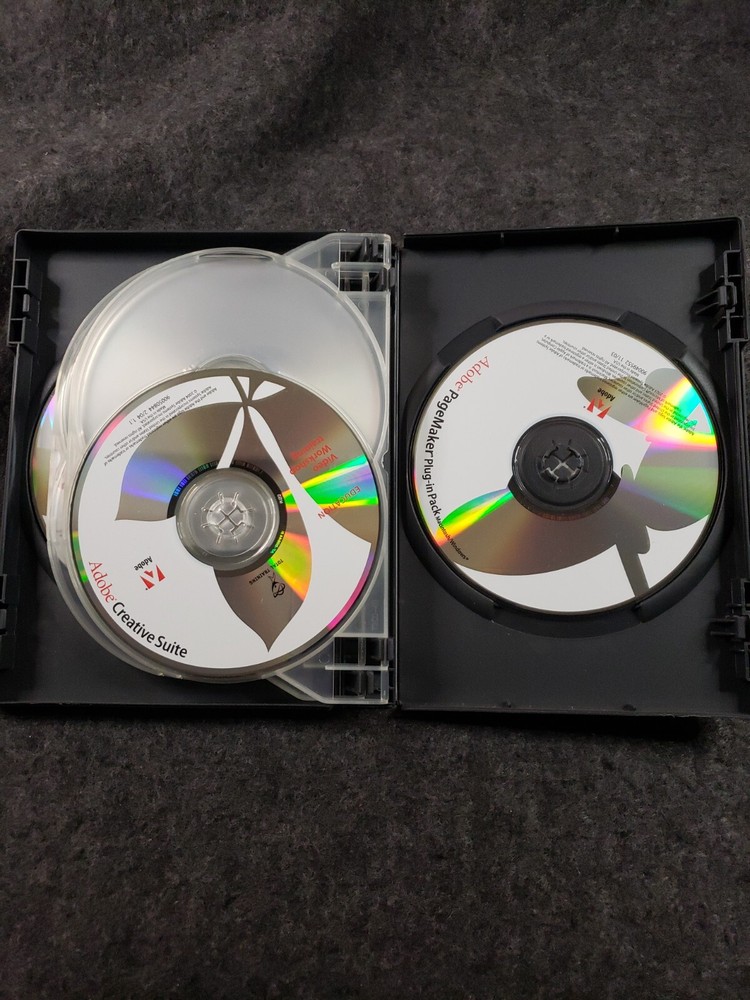 Adobe Creative Suites Premium Missing 1 disk (C17B4)