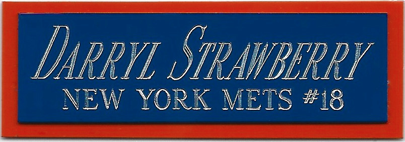 JACOB DEGROM METS NAMEPLATE FOR AUTOGRAPHED Signed Baseball Display CUBE CASE
