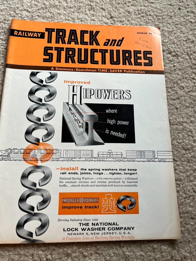 Railway Track and Structures - August 1958