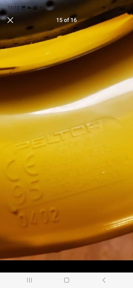 Vintage Peltor Hard Hat