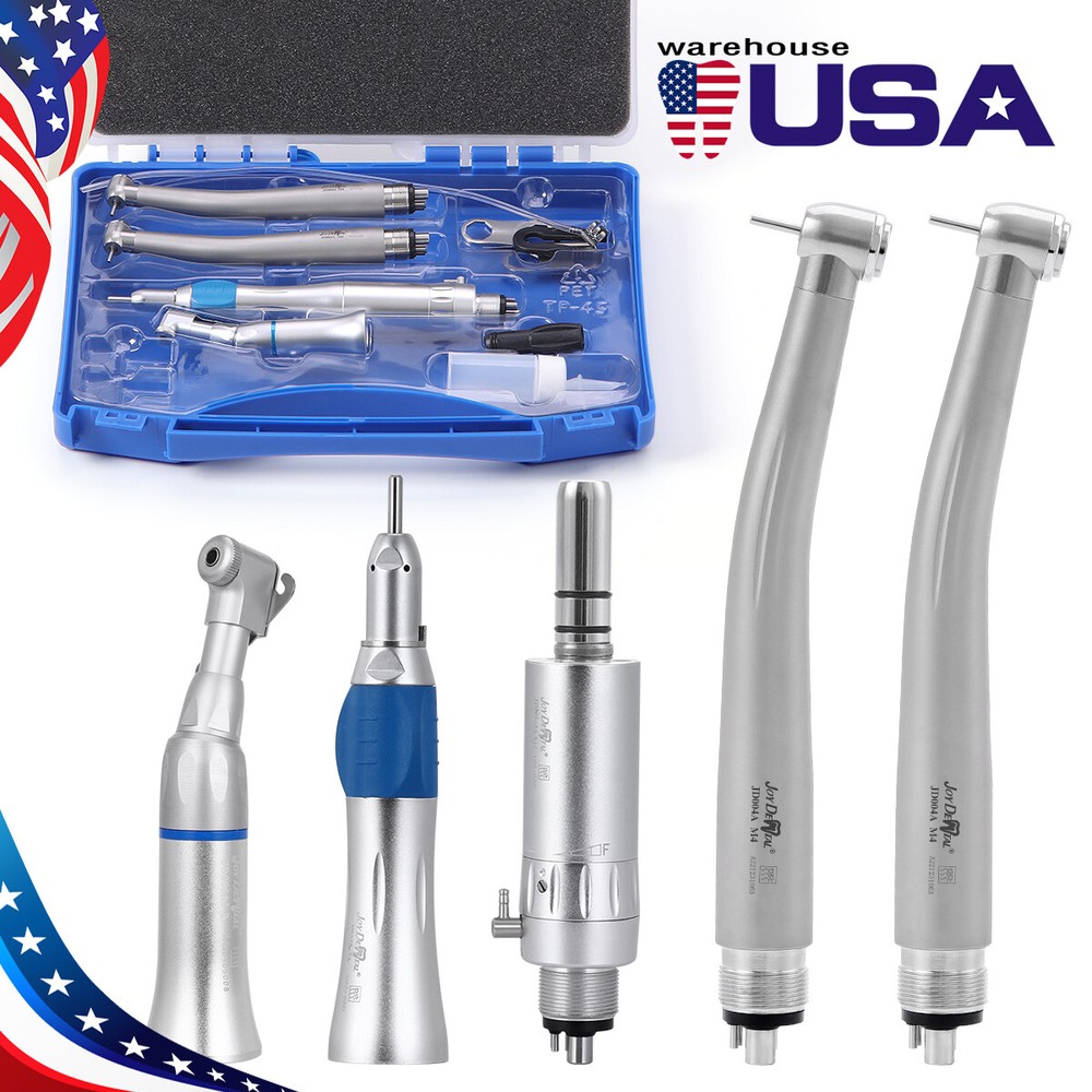 Dental Unit Chair Computer Controlled DC Motor & Air Compressor Rolling Trolley