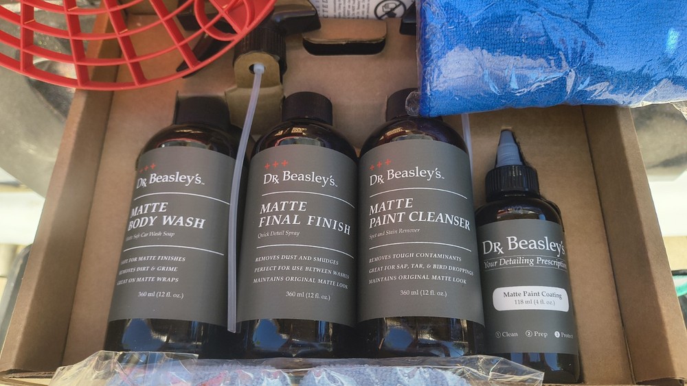 Dr.Beasleys Matte Car Detailing Kit