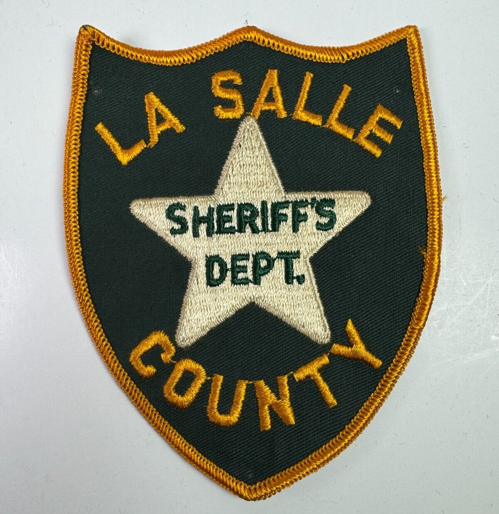 Lasalle County Sheriff Illinois IL Patch U8B