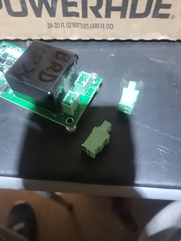 TRANE HIGH VOLTAGE BINARY INPUT CIRCUIT BOARD 6400-2695-01 RevD