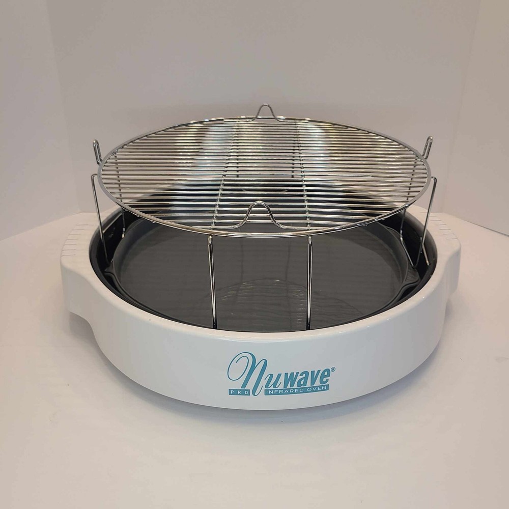 Nuwave Pro Plus Infrared Oven Replacement Base Drip Tray Rack & Silicone Mat