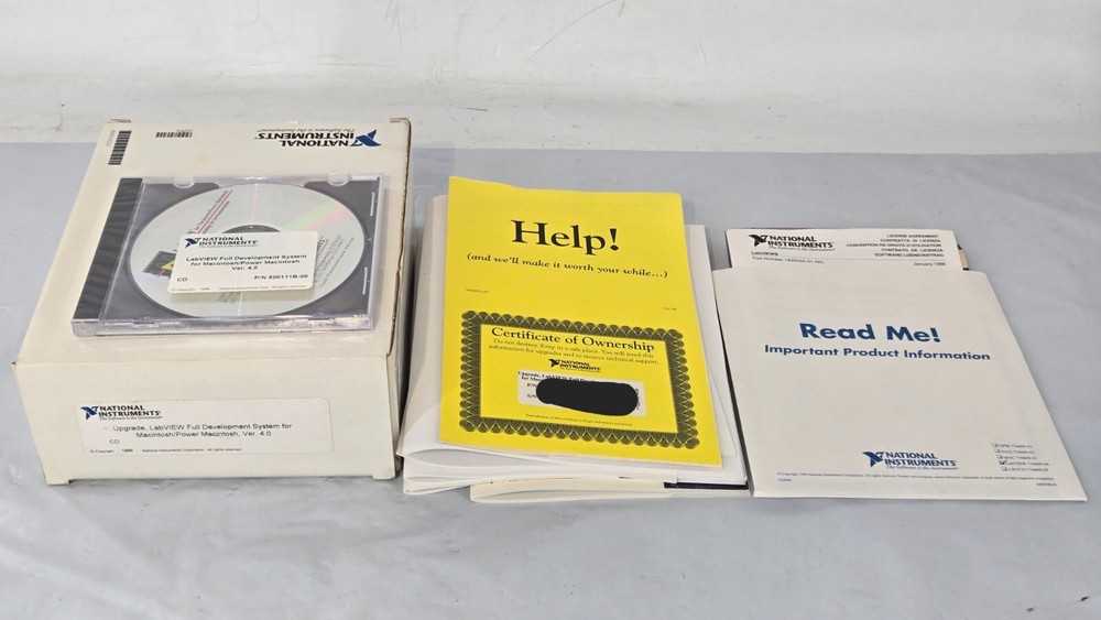 National Instruments P/N 500111B-00 LABVIEW labview