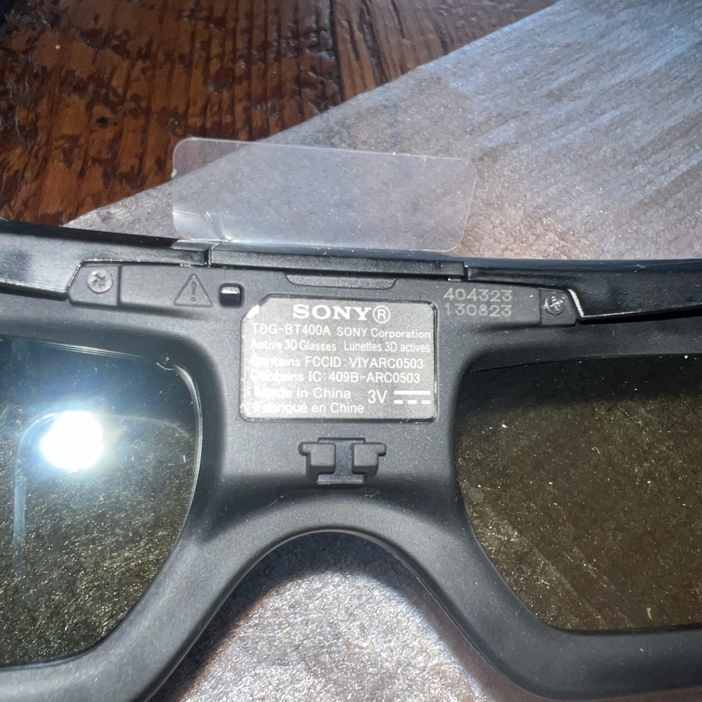 Sony Active 3D Glasses - TDG-BT400A