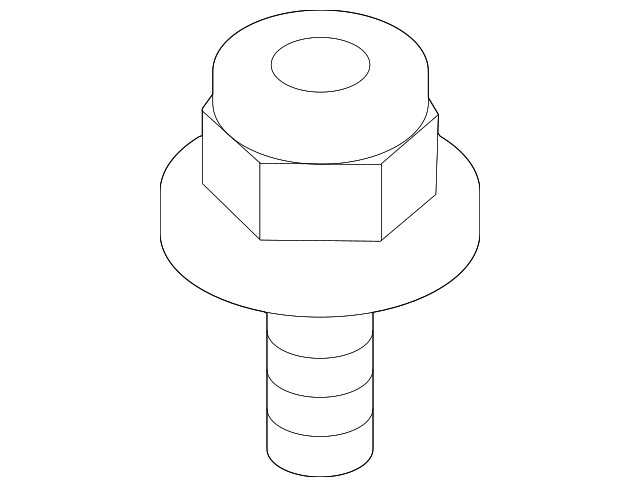 Genuine Land-Rover Rail Stud AYR500061