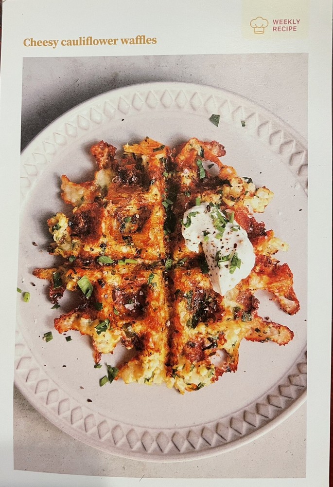 WW Weight Watchers Mini Waffle Maker + Recipes