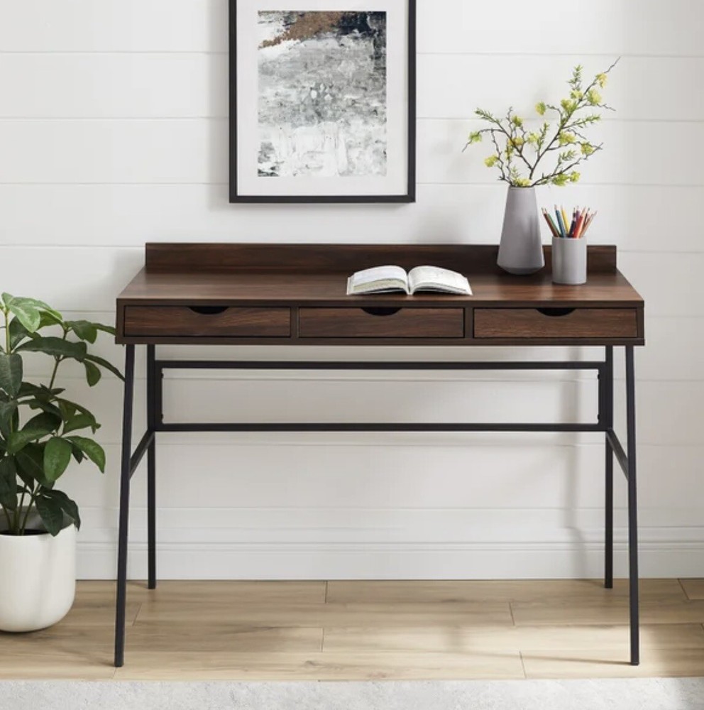 Small Desk With Drawers