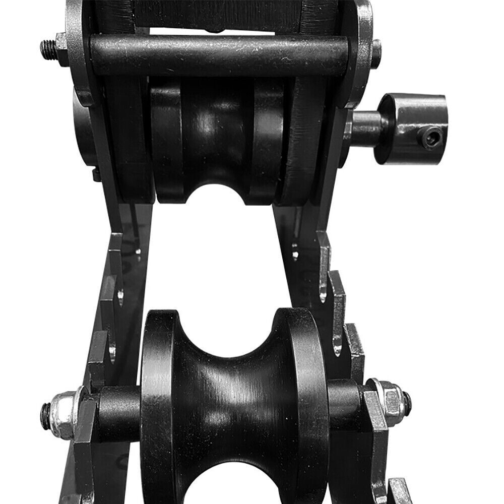 Manual Tube Roller Bender Pipe Roller Heavy Duty 1.5" Round Pipe Roller Tool