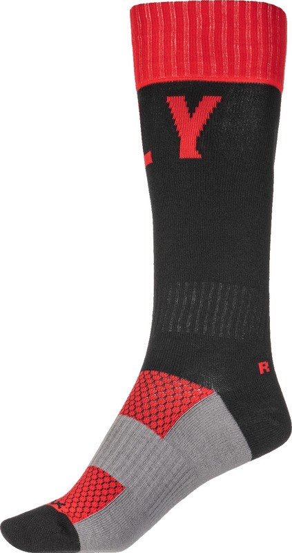 Fly Racing MX Pro Red Black Socks