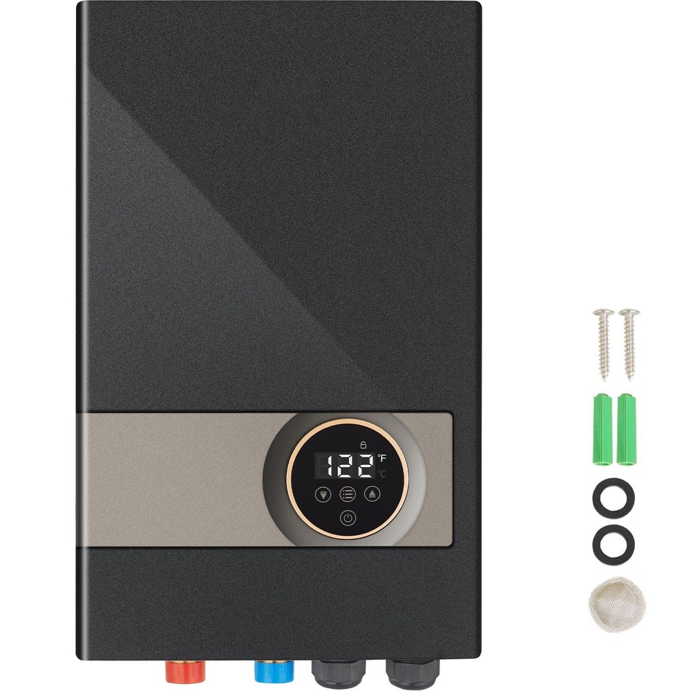 18kW Touch-Screen Water Heater, Scale-Resistant Cast Aluminum