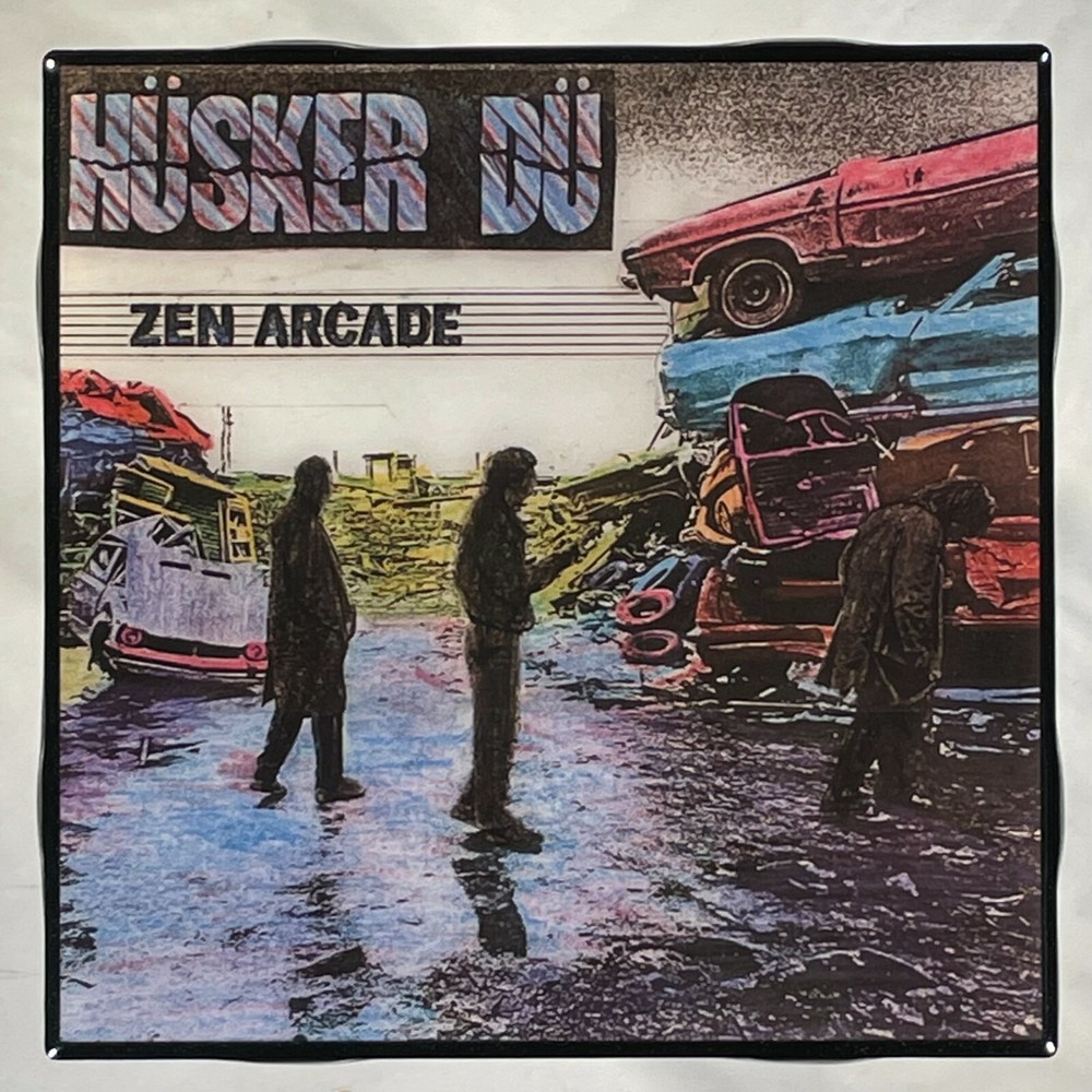 HUSKER DU Zen Arcade Coaster Custom Ceramic Tile