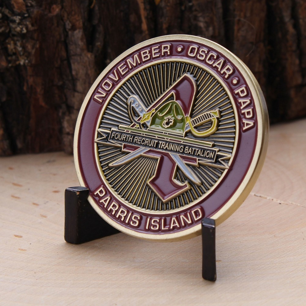 4th Recruit Training Battalion Challenge Coin