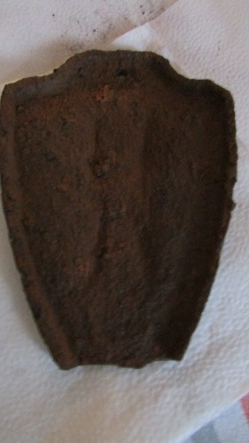 WW1 Relic German ID Plaque - Argonne-