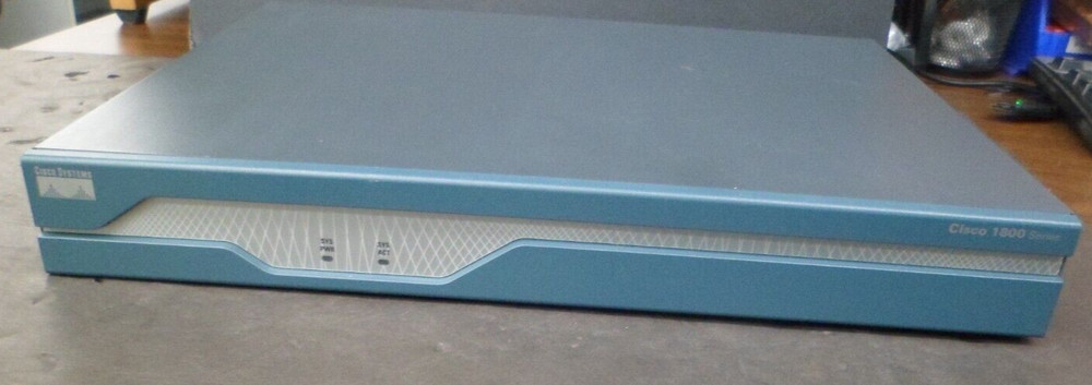 Cisco Model: 1841 Integrated Services Router