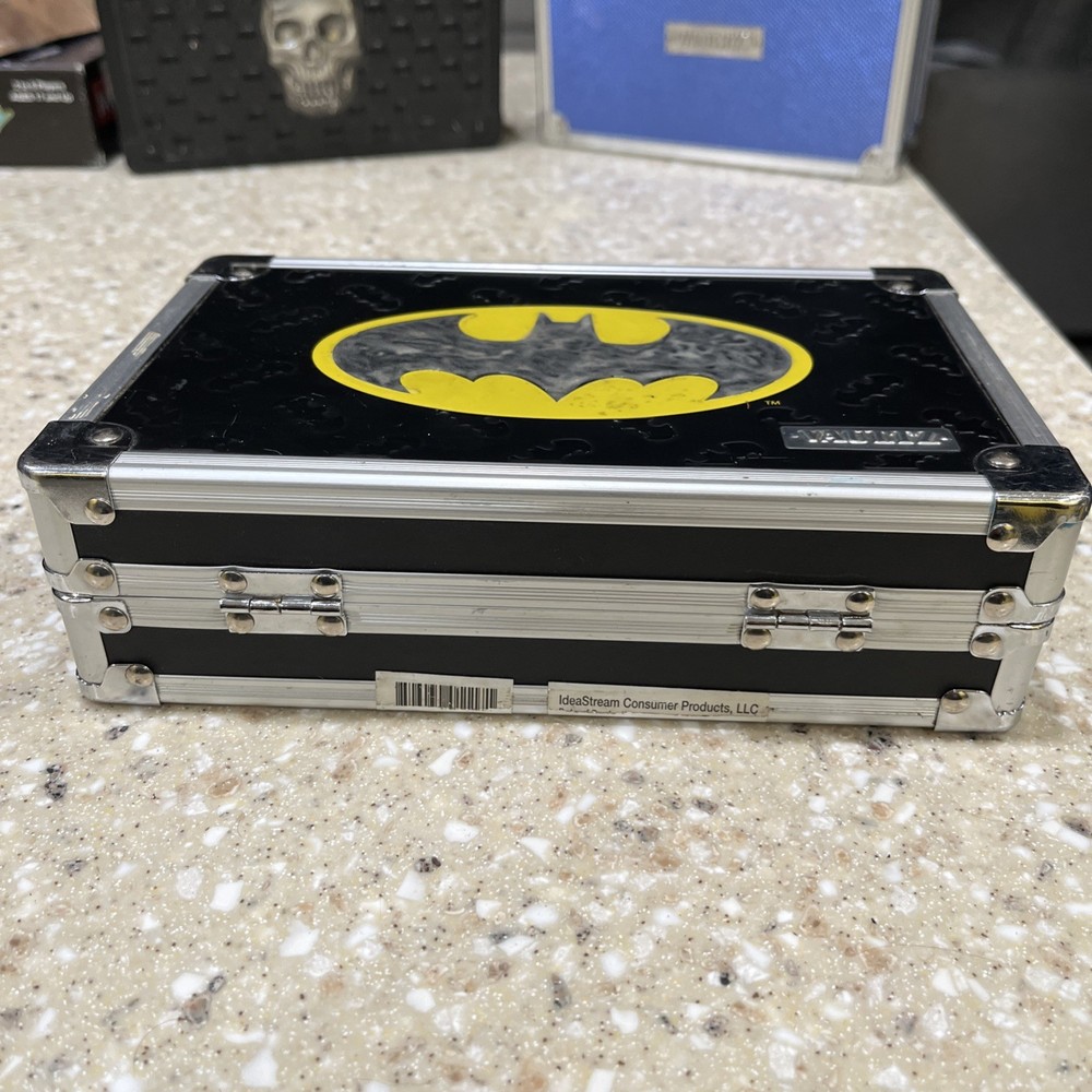 Vaultz Black Box Batman Logo Embossed 8.5"x5"x2.5"